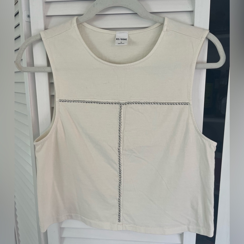 RE/DONE Studded Tank